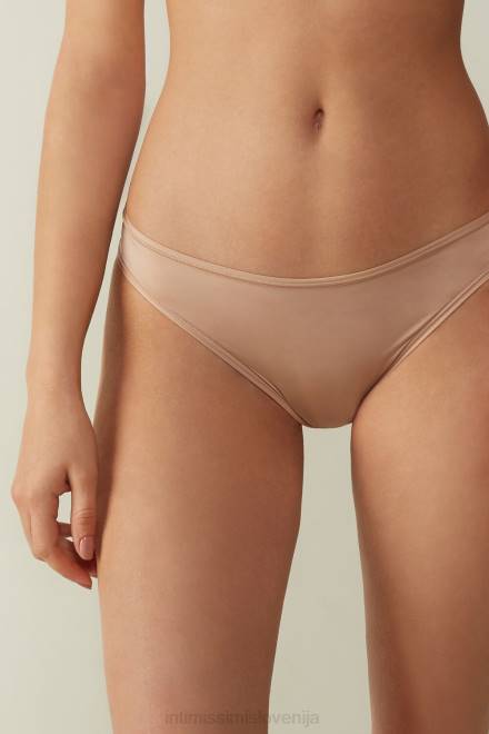 Intimissimi ženske 044-nežno bež spodnje perilo 2R8X1099 ultralahke brazilke iz mikrovlaken