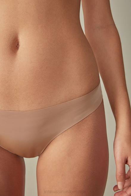 Intimissimi ženske 044-nežno bež spodnje perilo 2R8X1174 ultralahka brazilska mikrovlaken