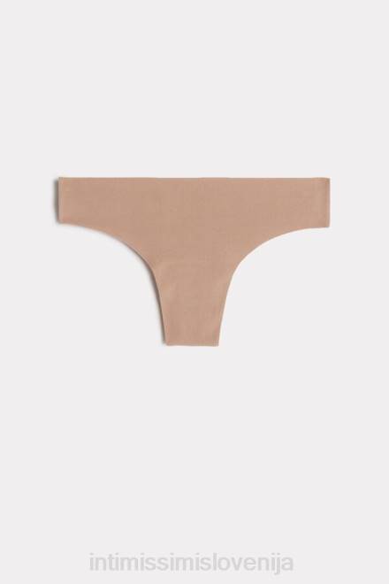 Intimissimi ženske 044-nežno bež spodnje perilo 2R8X1181 lasersko rezano bombažno brazilsko spodnje perilo