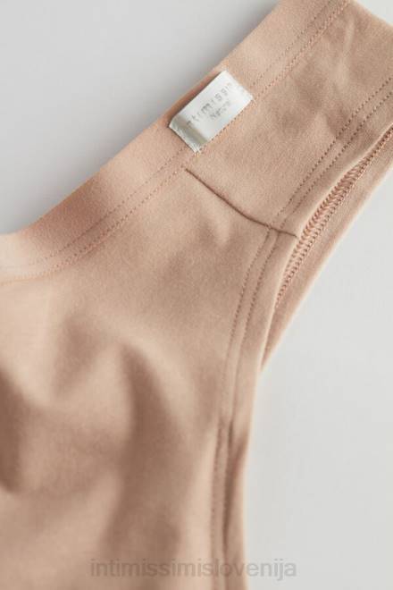 Intimissimi ženske 044-nežno bež spodnje perilo 2R8X1190 brazilke iz naravnega bombaža