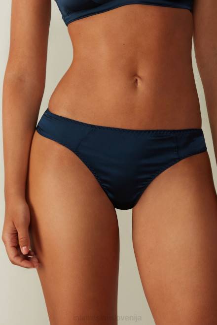 Intimissimi ženske 1467-intenzivno modra spodnje perilo 2R8X1048 svilene brazilke