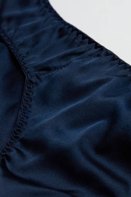 Intimissimi ženske 1467-intenzivno modra spodnje perilo 2R8X1048 svilene brazilke