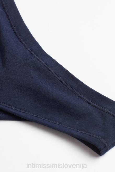 Intimissimi ženske 1467-intenzivno modra spodnje perilo 2R8X1105 ultralahke bombažne brazilke supima