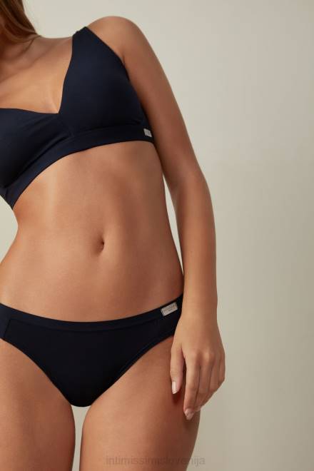 Intimissimi ženske 1467-intenzivno modra spodnje perilo 2R8X1158 brazilke iz naravnega bombaža