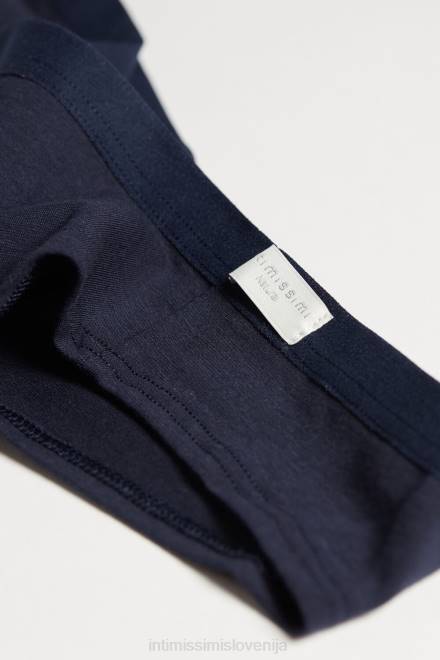 Intimissimi ženske 1467-intenzivno modra spodnje perilo 2R8X1158 brazilke iz naravnega bombaža