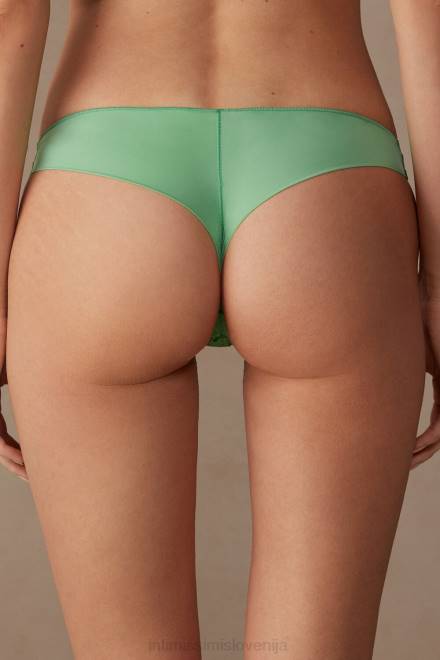 Intimissimi ženske 218j-jabolčna meta spodnje perilo 2R8X993 brazilke iz čipke in mikrovlaken