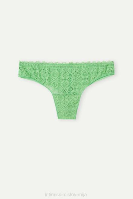 Intimissimi ženske 218j-jabolčna meta spodnje perilo 2R8X993 brazilke iz čipke in mikrovlaken