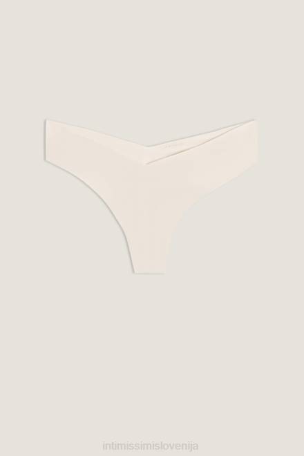 Intimissimi ženske 2280-roza svila spodnje perilo 2R8X1114 Ultralahke brazilke iz mikrovlaken v slogu 80-ih