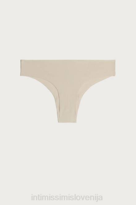 Intimissimi ženske 2280-roza svila spodnje perilo 2R8X1180 lasersko rezano bombažno brazilsko spodnje perilo