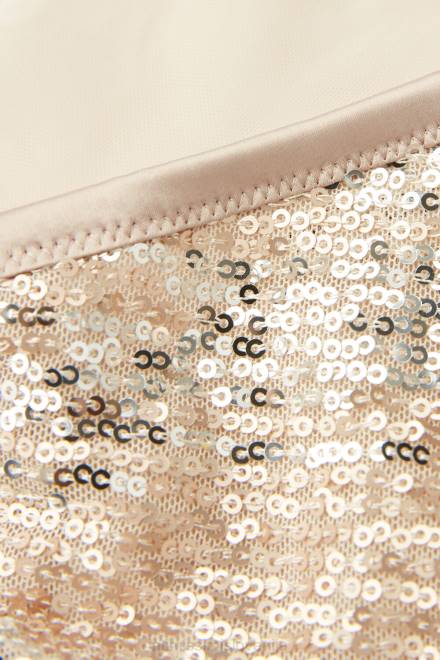 Intimissimi ženske 237j-naravna/srebrna spodnje perilo 2R8X940 bleščeče charme brazilke s stranskimi naramnicami