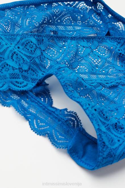 Intimissimi ženske 328j-mornarsko modra spodnje perilo 2R8X878 čipkaste brazilke