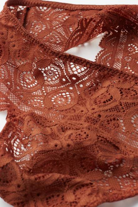 Intimissimi ženske 332j-svetli cimet spodnje perilo 2R8X874 čipkaste brazilke