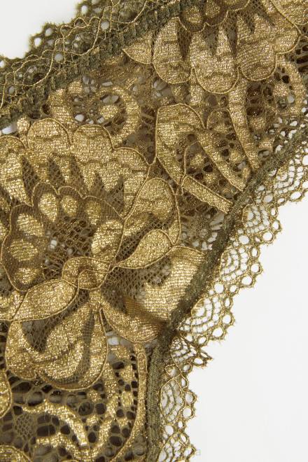 Intimissimi ženske 333j-zeleni mah/oro spodnje perilo 2R8X840 brazilke golden goddess v slogu 80-ih