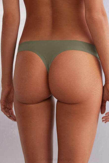 Intimissimi ženske 344j-žalvija zelena spodnje perilo 2R8X868 ultralahka brazilska mikrovlaken