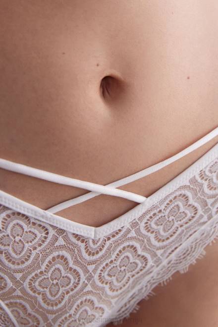 Intimissimi ženske 352j-bianco perla spodnje perilo 2R8X887 ljudske in slastne brazilke v slogu 80-ih