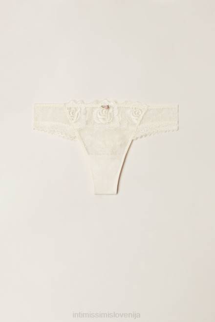 Intimissimi ženske 612i-vanilija slonokoščena spodnje perilo 2R8X942 brazilke z vonjem vrtnic