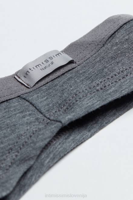 Intimissimi ženske 616i-cloud siva mešanica spodnje perilo 2R8X1124 brazilke iz naravnega bombaža