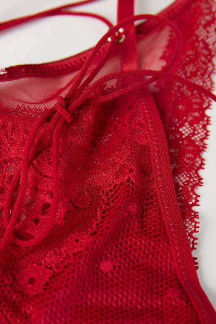 Intimissimi ženske 9888-rdeč pečatni vosek spodnje perilo 2R8X848 sinful fantasies brazilke s stranskimi naramnicami