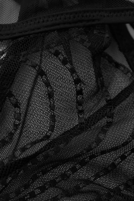 Intimissimi ženske 019-črna spodnje perilo 2R8X1001 francoske spodnje hlače v slogu 80. ukradite predstavo