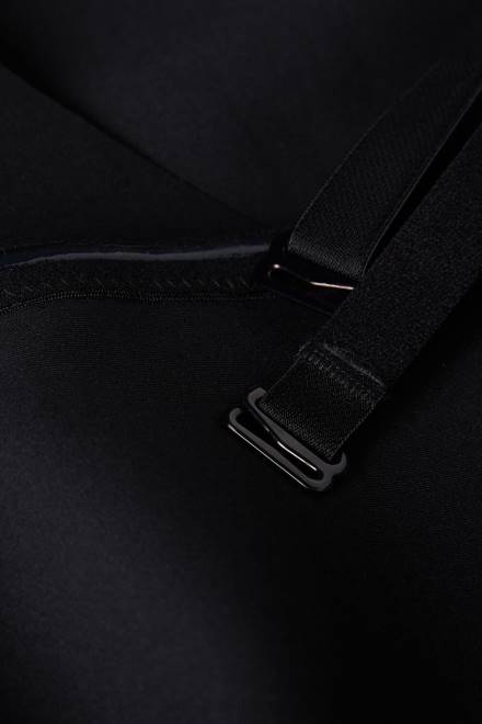 Intimissimi ženske 019-črna spodnje perilo 2R8X1003 brezšivne francoske hlačke iz mikrovlaken z visokim pasom