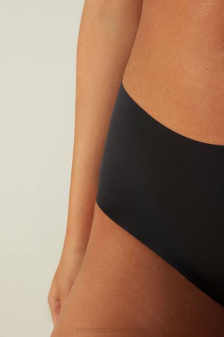 Intimissimi ženske 019-črna spodnje perilo 2R8X1162 lasersko rezane francoske hlačke
