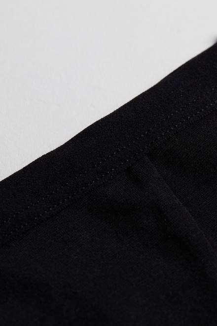 Intimissimi ženske 019-črna spodnje perilo 2R8X1196 kratke hlačke iz naravnega bombaža