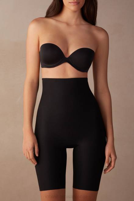Intimissimi ženske 019-črna spodnje perilo 2R8X990 brezšivne kratke hlače iz mikrovlaken