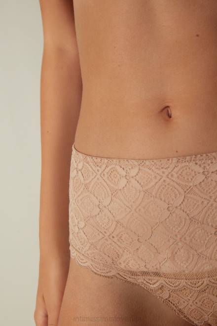 Intimissimi ženske 044-nežno bež spodnje perilo 2R8X1062 čipkaste francoske hlačke