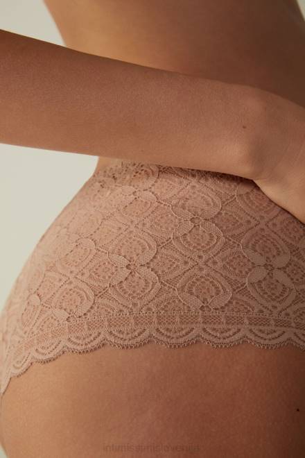 Intimissimi ženske 044-nežno bež spodnje perilo 2R8X1062 čipkaste francoske hlačke