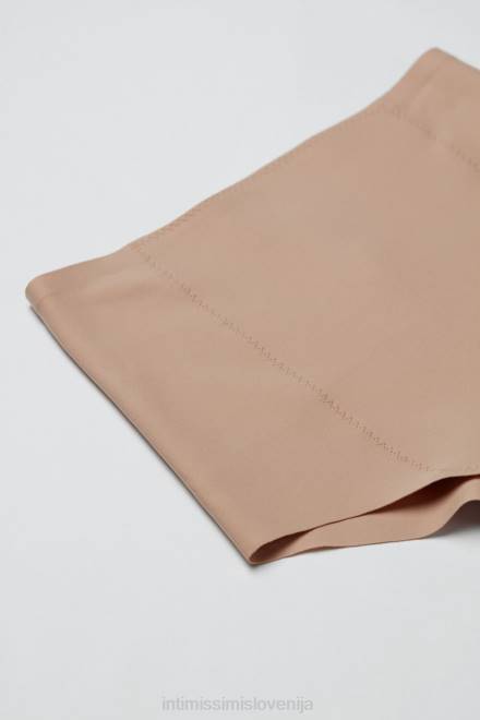 Intimissimi ženske 044-nežno bež spodnje perilo 2R8X1118 neobdelane francoske hlačke iz mikrovlaken