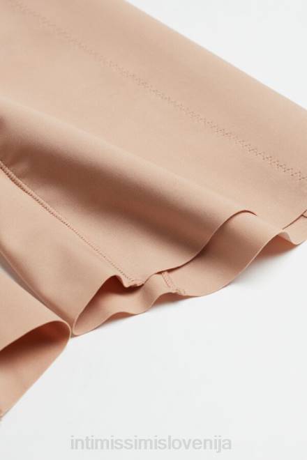 Intimissimi ženske 044-nežno bež spodnje perilo 2R8X1119 kratke hlače iz surovega kroja iz mikrovlaken