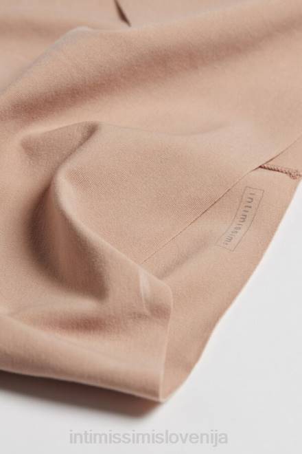 Intimissimi ženske 044-nežno bež spodnje perilo 2R8X1155 lasersko rezane bombažne francoske hlačke