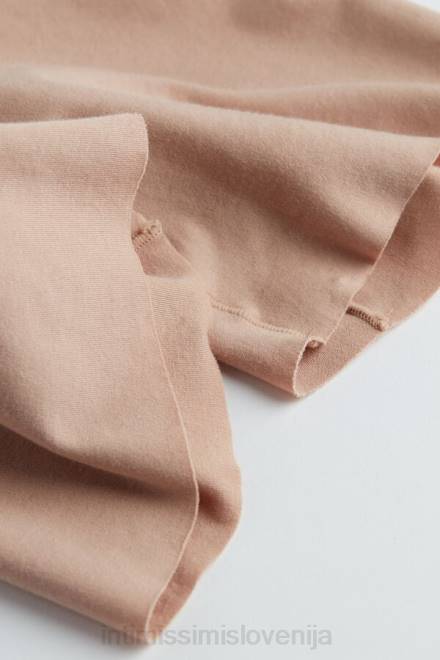 Intimissimi ženske 044-nežno bež spodnje perilo 2R8X1177 brezšivne bombažne kratke hlače supima