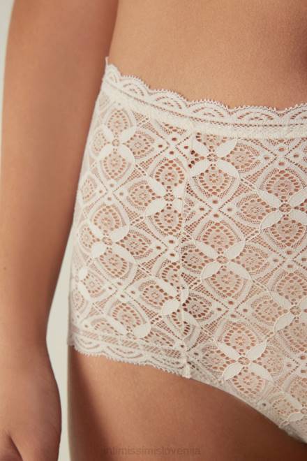 Intimissimi ženske 2280-roza svila spodnje perilo 2R8X1069 francoske spodnje hlače iz visoke čipke