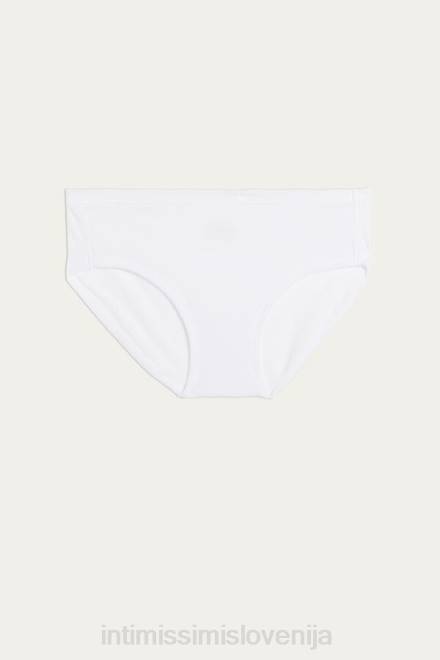 Intimissimi ženske 001-bela spodnje perilo 2R8X1095 ultralahke bombažne hlačke supima