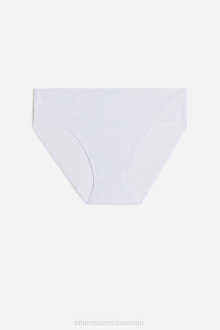 Intimissimi ženske 001-bela spodnje perilo 2R8X1186 bombažne hlačke iz neobdelanega kroja