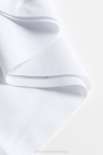 Intimissimi ženske 001-bela spodnje perilo 2R8X1186 bombažne hlačke iz neobdelanega kroja