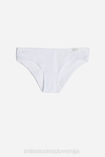 Intimissimi ženske 001-bela spodnje perilo 2R8X1200 hlačke iz naravnega bombaža