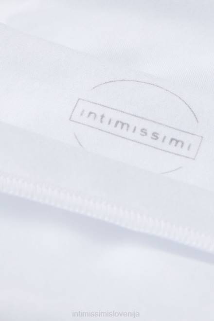 Intimissimi ženske 001-bela spodnje perilo 2R8X923 bombažne hlačke z nizko postavo