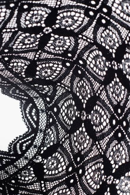 Intimissimi ženske 019-črna spodnje perilo 2R8X1132 svilene in čipkaste hlačke