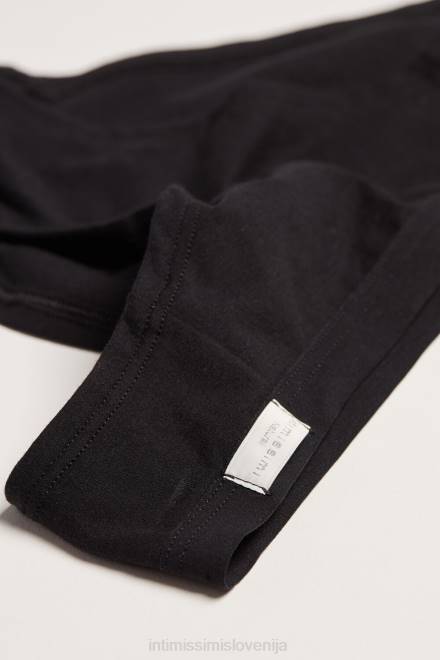 Intimissimi ženske 019-črna spodnje perilo 2R8X1197 hlačke iz naravnega bombaža