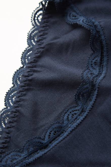 Intimissimi ženske 1467-intenzivno modra spodnje perilo 2R8X1005 bombažne in čipkaste hlačke