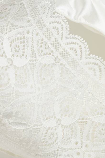 Intimissimi ženske 2127-prašno bela spodnje perilo 2R8X1128 svilene in čipkaste hlačke