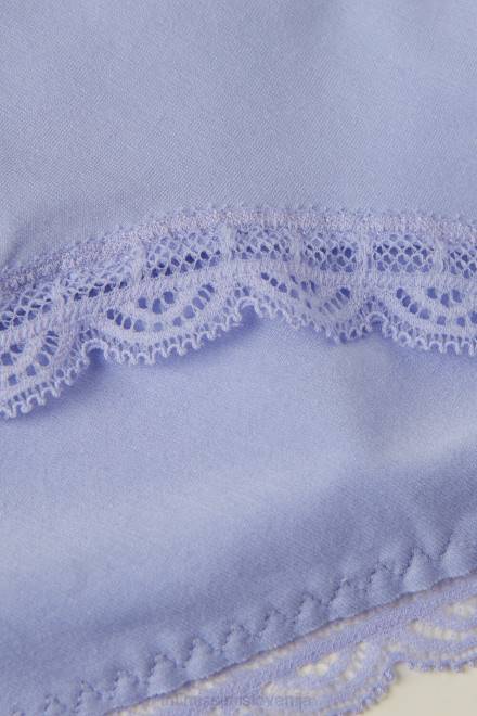 Intimissimi ženske 212j-sladka sivka spodnje perilo 2R8X996 bombažne in čipkaste hlačke