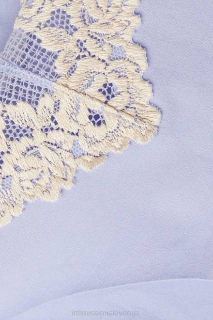 Intimissimi ženske 214j-sladka sivka/slonovina spodnje perilo 2R8X962 brezšivne bombažne hlačke s čudovitimi rožicami