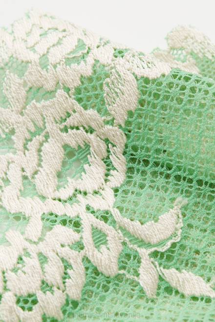 Intimissimi ženske 215j-jabolčna meta/slonovina spodnje perilo 2R8X955 lepe spodnje hlače z rožicami