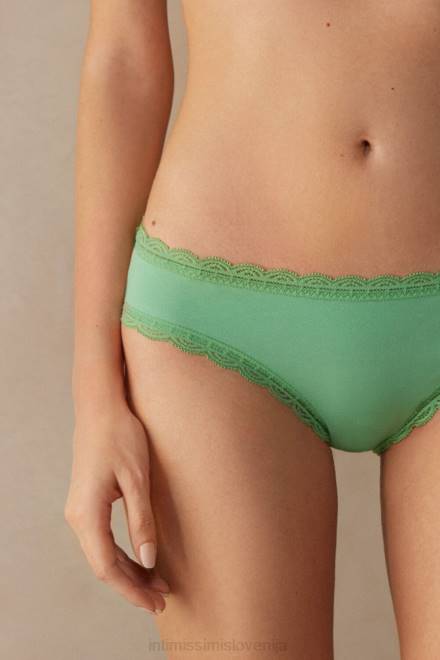 Intimissimi ženske 218j-jabolčna meta spodnje perilo 2R8X994 bombažne in čipkaste hlačke