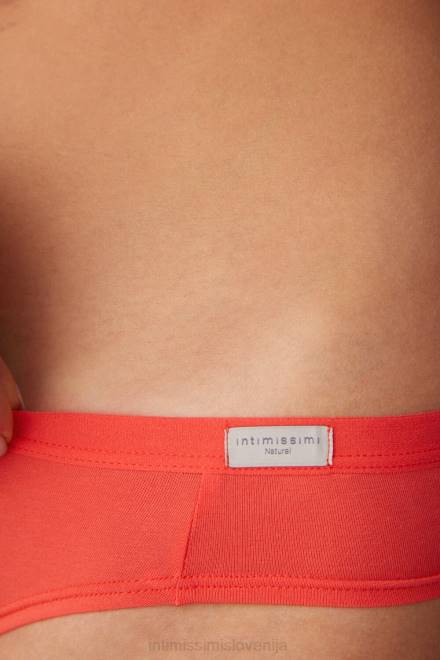 Intimissimi ženske 219j-plamen škrlat spodnje perilo 2R8X980 hlačke iz naravnega bombaža