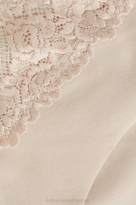 Intimissimi ženske 2280-roza svila spodnje perilo 2R8X1016 brezšivne bombažne hlačke s čudovitimi rožicami