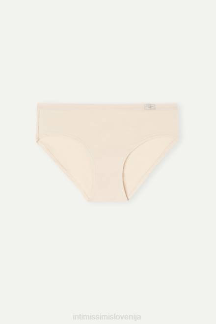 Intimissimi ženske 2280-roza svila spodnje perilo 2R8X1024 bombažne hlačke s popolno prekrivnostjo